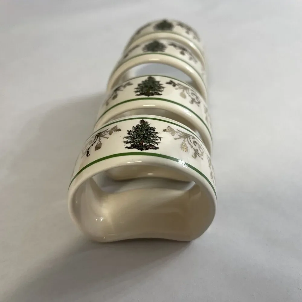 Spode napkin rings